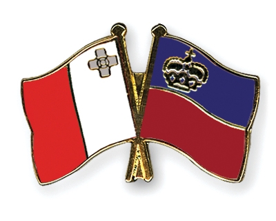 Fahnen Pins Malta Liechtenstein