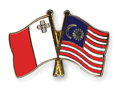 Fahnen Pins Malta Malaysia