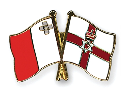 Fahnen Pins Malta Nordirland