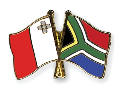 Fahnen Pins Malta Sdafrika