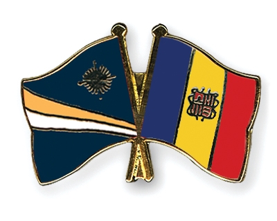 Fahnen Pins Marshallinseln Andorra