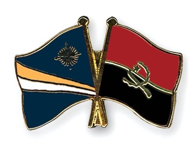 Fahnen Pins Marshallinseln Angola