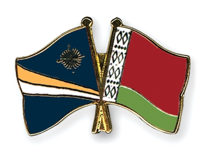 Fahnen Pins Marshallinseln Belarus