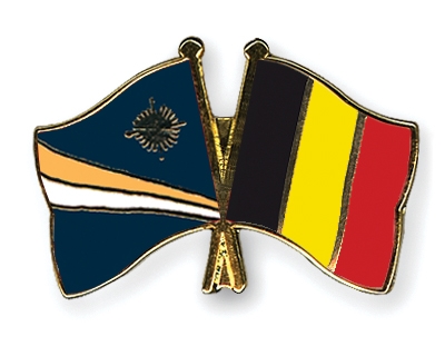 Fahnen Pins Marshallinseln Belgien