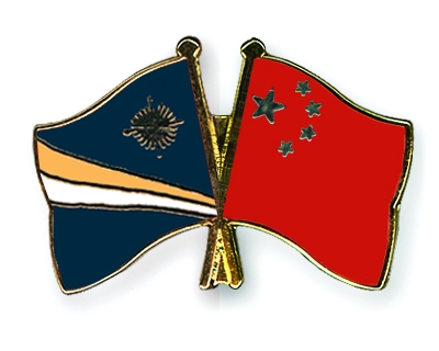 Fahnen Pins Marshallinseln China