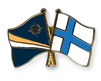 Fahnen Pins Marshallinseln Finnland