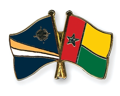 Fahnen Pins Marshallinseln Guinea-Bissau