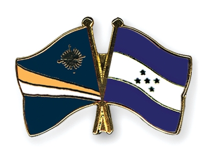 Fahnen Pins Marshallinseln Honduras