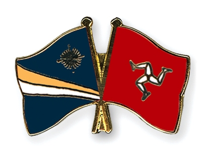 Fahnen Pins Marshallinseln Isle-of-Man