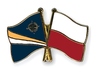 Fahnen Pins Marshallinseln Polen