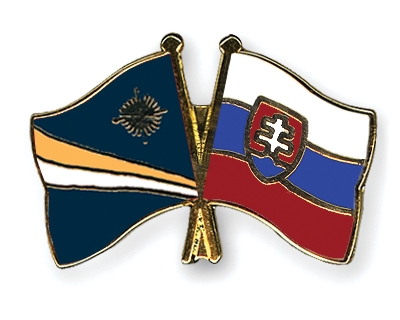 Fahnen Pins Marshallinseln Slowakei