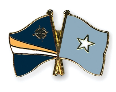 Fahnen Pins Marshallinseln Somalia