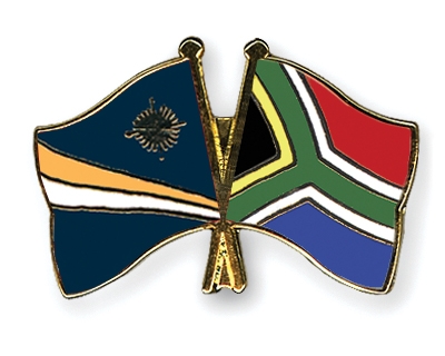 Fahnen Pins Marshallinseln Sdafrika