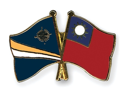 Fahnen Pins Marshallinseln Taiwan