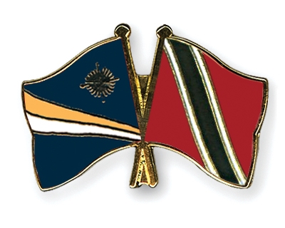 Fahnen Pins Marshallinseln Trinidad-und-Tobago