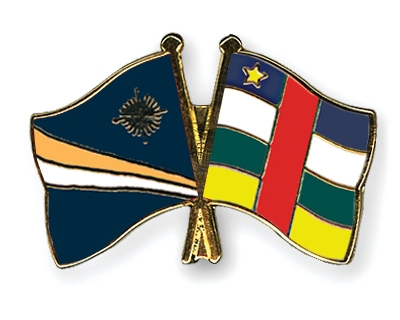 Fahnen Pins Marshallinseln Zentralafrikanische-Republik