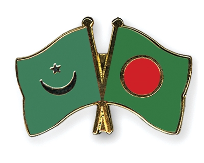 Fahnen Pins Mauretanien Bangladesch