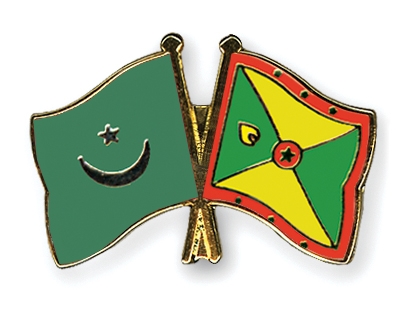 Fahnen Pins Mauretanien Grenada