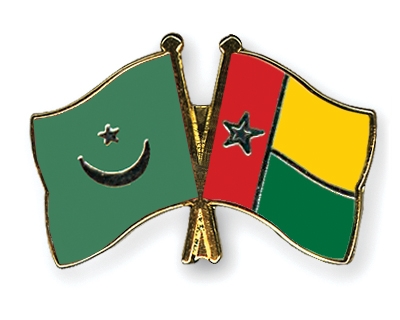 Fahnen Pins Mauretanien Guinea-Bissau
