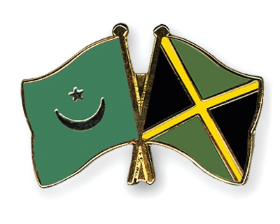 Fahnen Pins Mauretanien Jamaika