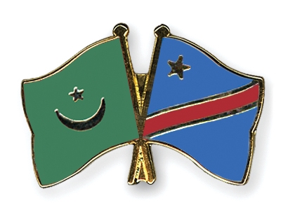 Fahnen Pins Mauretanien Kongo-Demokratische-Republik