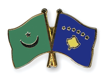 Fahnen Pins Mauretanien Kosovo