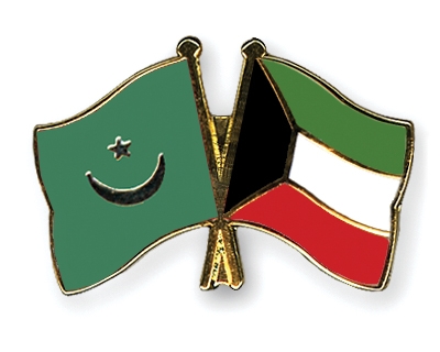 Fahnen Pins Mauretanien Kuwait