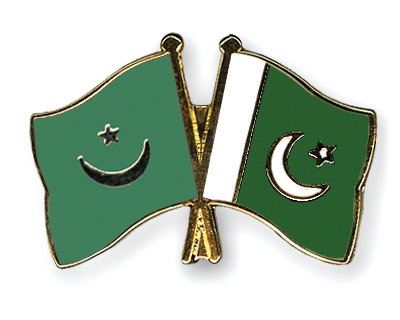 Fahnen Pins Mauretanien Pakistan