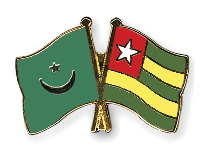 Fahnen Pins Mauretanien Togo