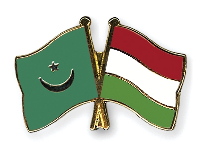Fahnen Pins Mauretanien Ungarn