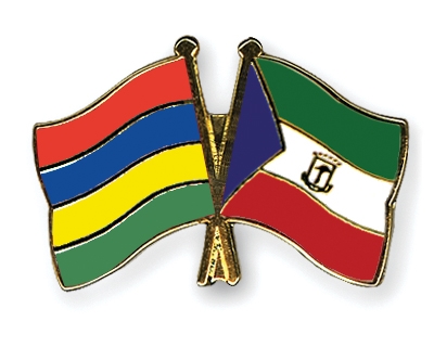 Fahnen Pins Mauritius quatorialguinea