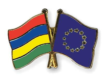 Fahnen Pins Mauritius Europa