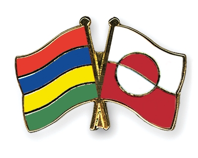 Fahnen Pins Mauritius Grnland