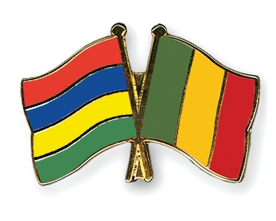 Fahnen Pins Mauritius Mali