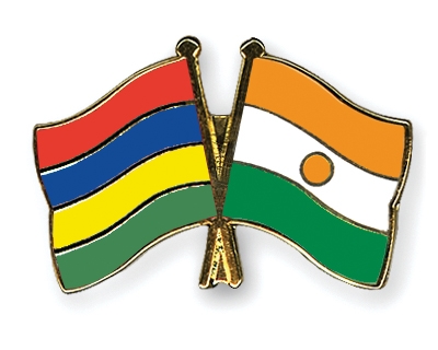 Fahnen Pins Mauritius Niger