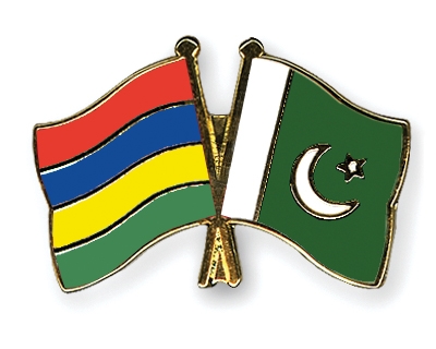 Fahnen Pins Mauritius Pakistan