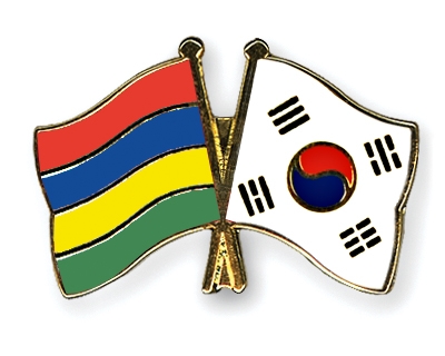 Fahnen Pins Mauritius Sdkorea