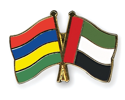 Fahnen Pins Mauritius Ver-Arab-Emirate