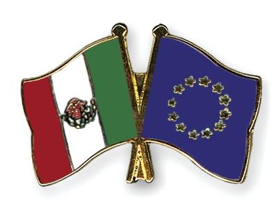 Fahnen Pins Mexiko Europa