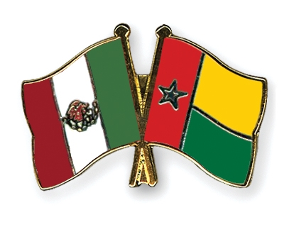 Fahnen Pins Mexiko Guinea-Bissau
