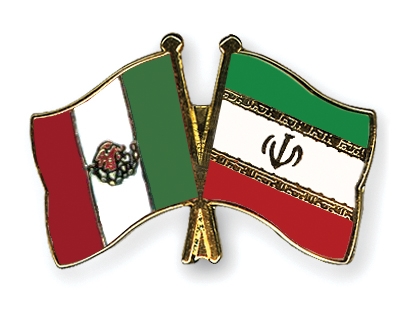 Fahnen Pins Mexiko Iran