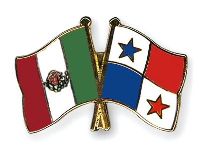Fahnen Pins Mexiko Panama