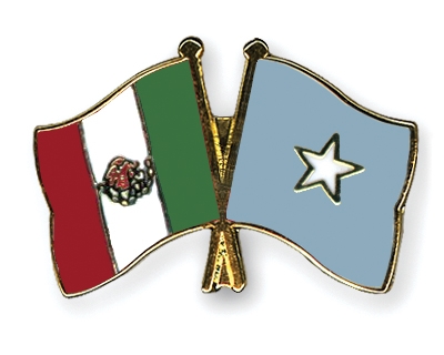 Fahnen Pins Mexiko Somalia