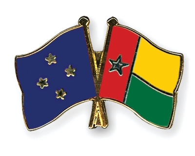 Fahnen Pins Mikronesien Guinea-Bissau