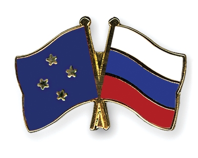 Fahnen Pins Mikronesien Russland