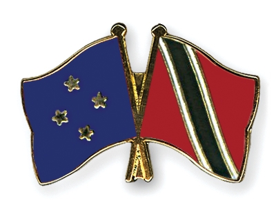 Fahnen Pins Mikronesien Trinidad-und-Tobago