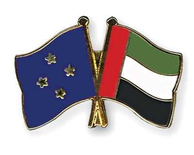 Fahnen Pins Mikronesien Ver-Arab-Emirate