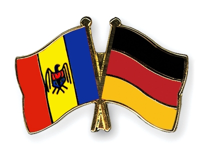 Fahnen Pins Moldau Deutschland