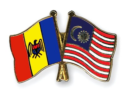 Fahnen Pins Moldau Malaysia