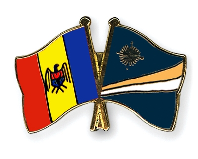 Fahnen Pins Moldau Marshallinseln